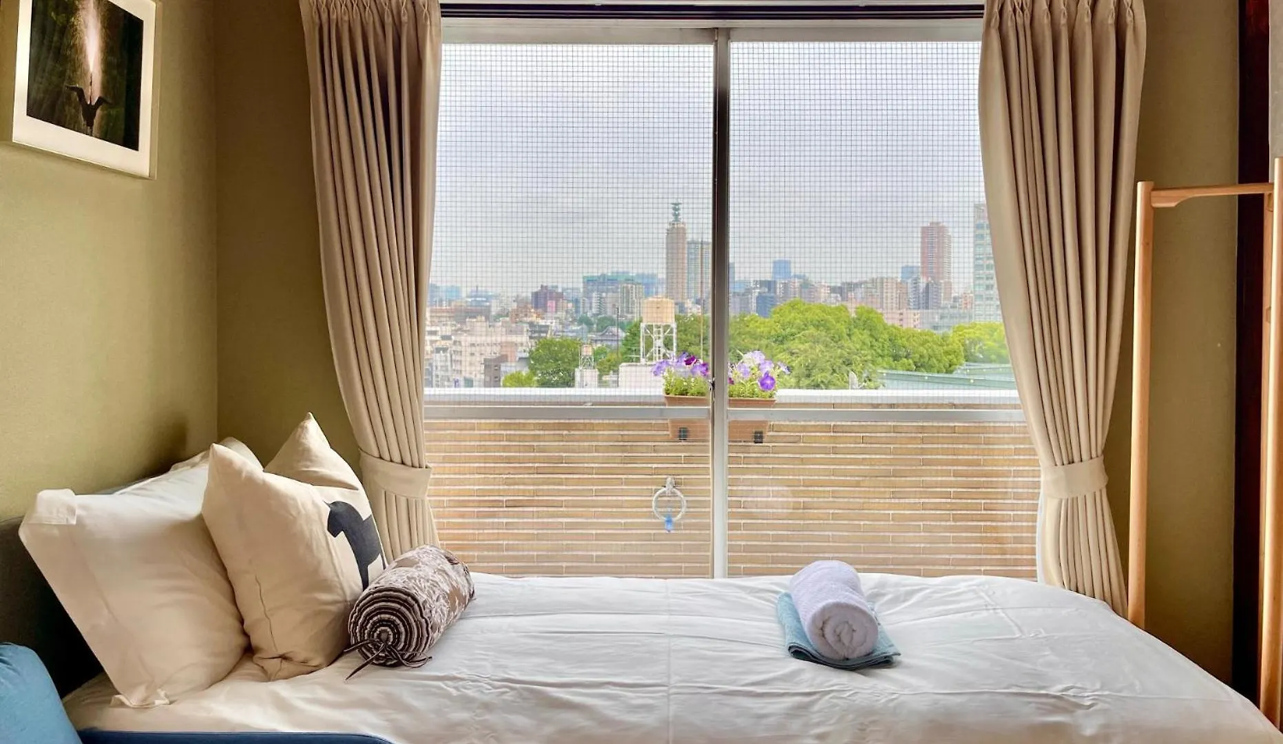 新宿区早稻田地铁6分钟两室景观公寓 Tokyo Apartment